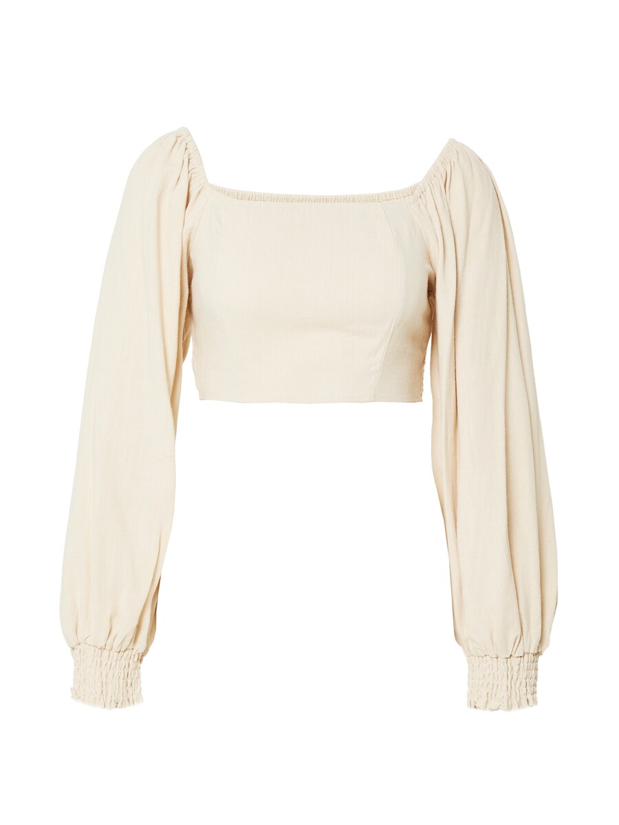 

Блузка Nasty Gal, бежевый