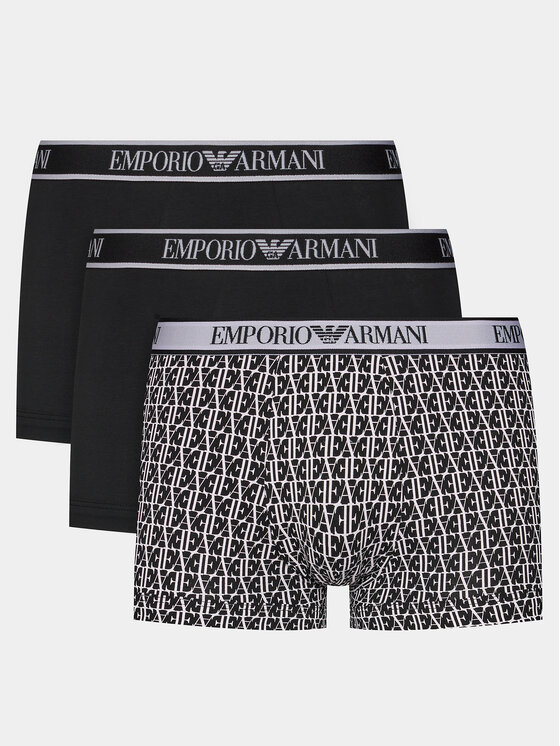 

Комплект из 3 боксеров Emporio Armani Underwear, черный