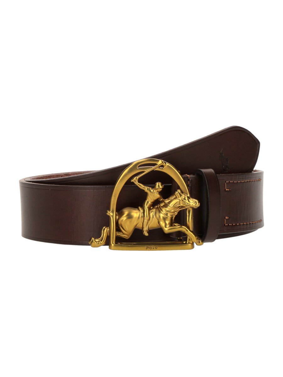 

Ремень Polo Ralph Lauren, темно-коричневый