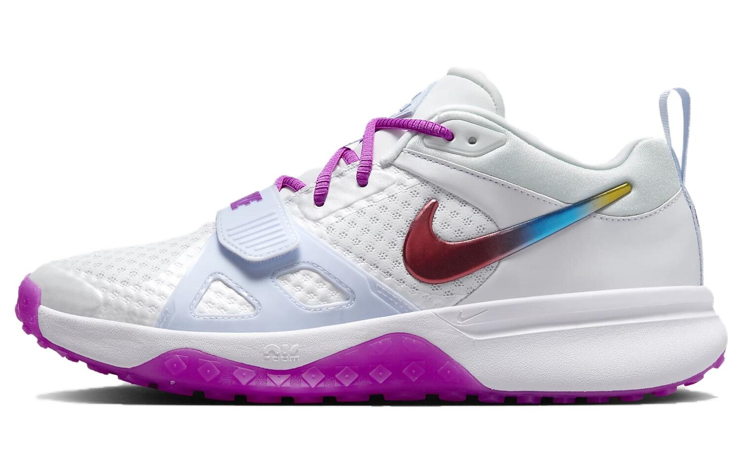 

Кроссовки Nike Air Zoom Diamond Elite Turf 'Rainbow', белый