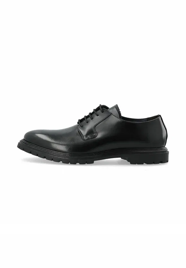 Туфли дерби кожаные Bialoui smart lace ups, белый, черный