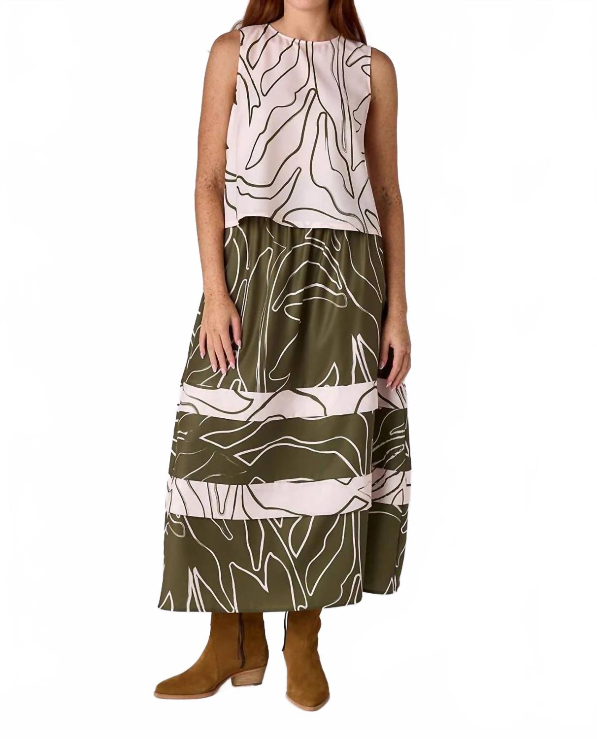 

Юбка Marlow из вьющегося плюща Crosby By Mollie Burch, Climbing Ivy