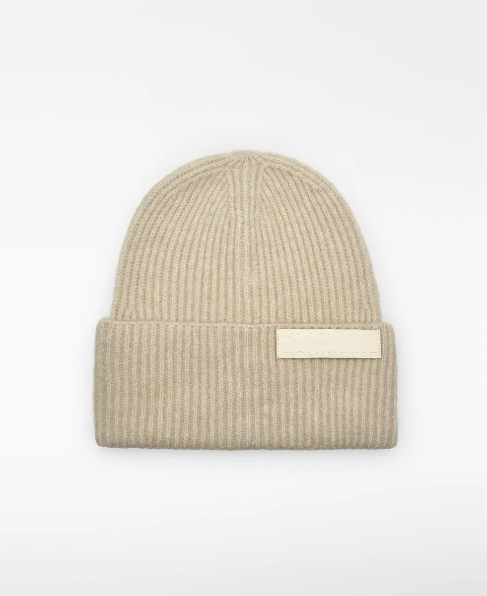 

Женская шапка-бини в рубчик Adolfo Dominguez, бежевый