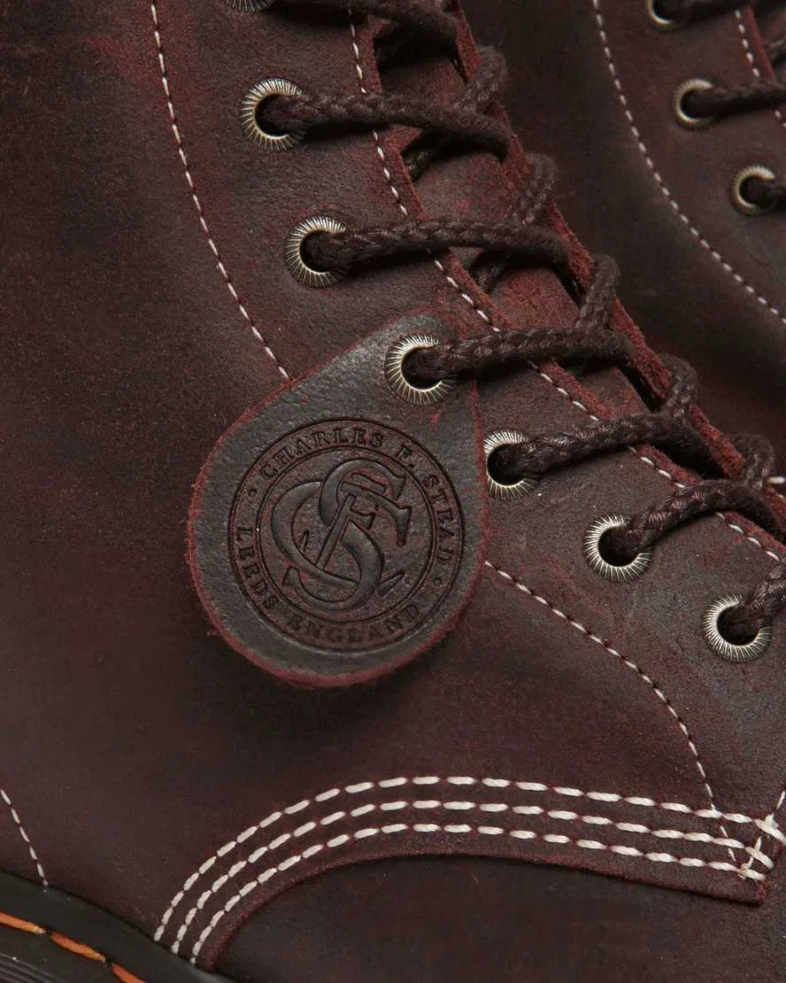 Ботинки Wax Commander на шнуровке, изготовленные в Англии в 1460 году Dr Martens, коричневый — фото 3