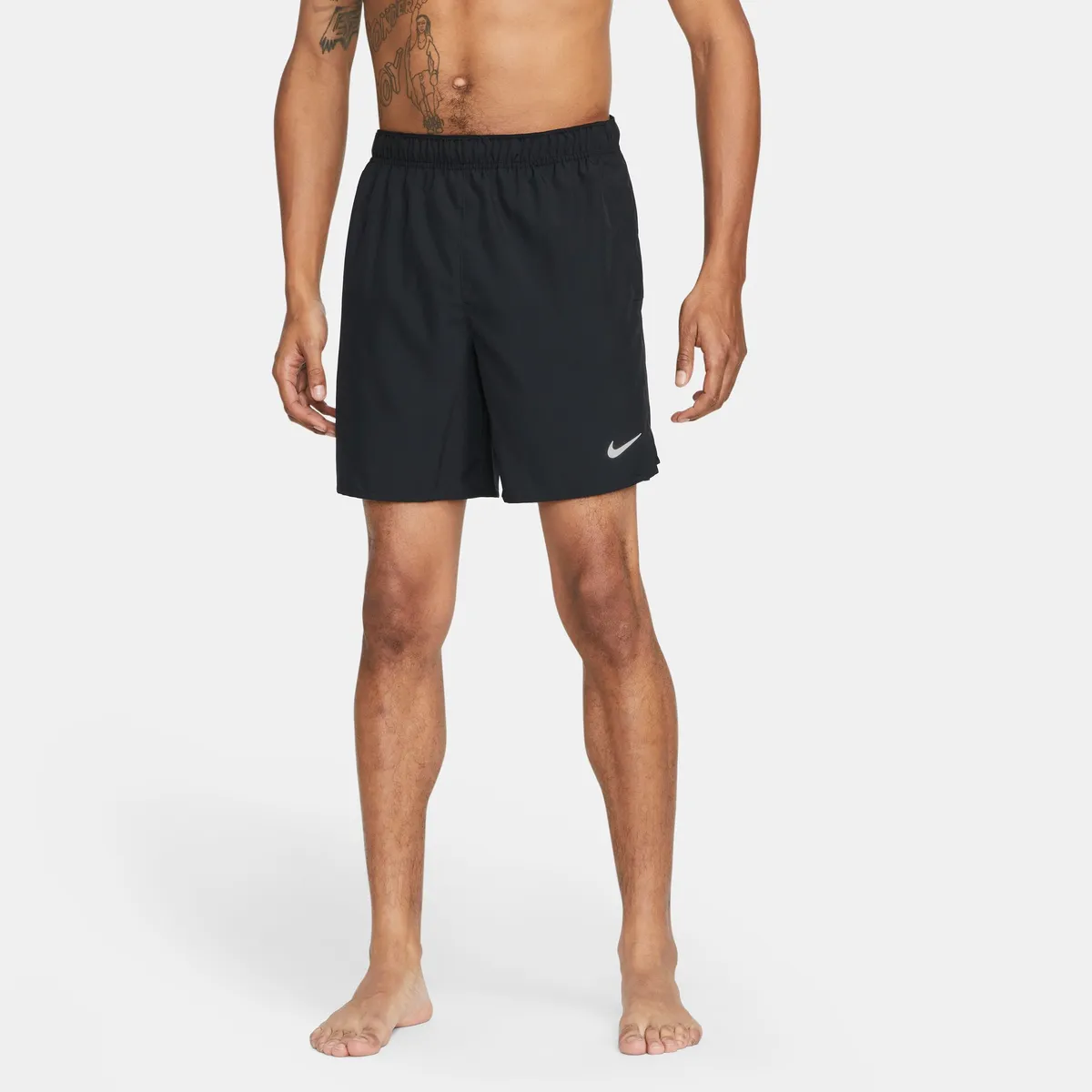 

Шорты для бега Nike "DRI-FIT CHALLENGER MEN'S UNLINED RUNNING SHORTS", черный