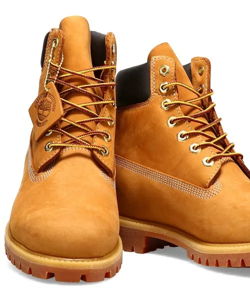 Ботинки Timberland 6 Premium Wheat Nubuck — фото 4