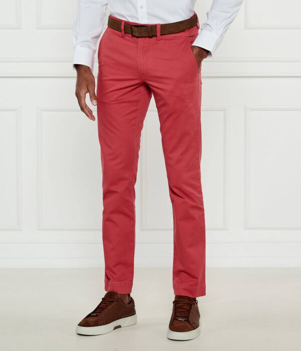 

Брюки чинос бедфорт Slim fit Polo Ralph Lauren, красный