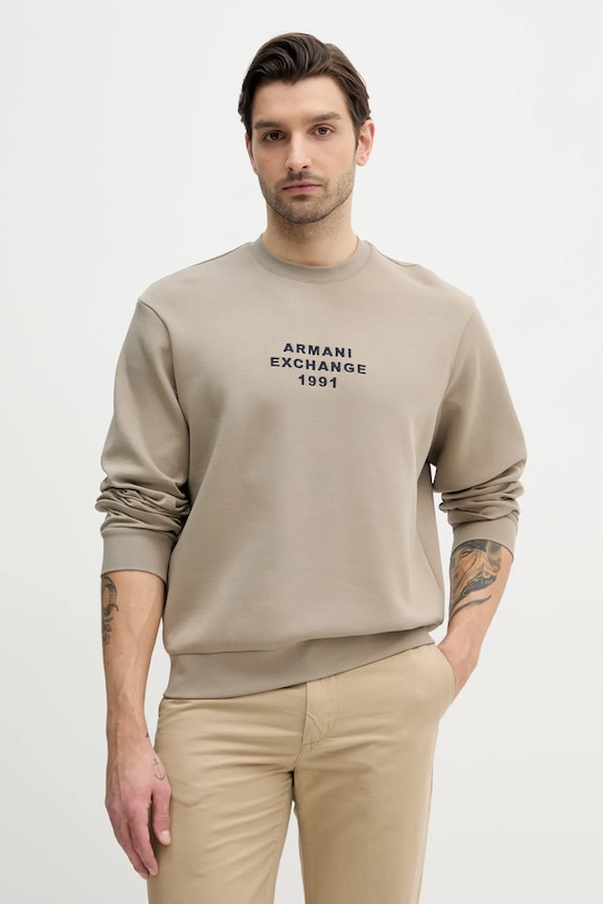 

Толстовка Armani Exchange, бежевый
