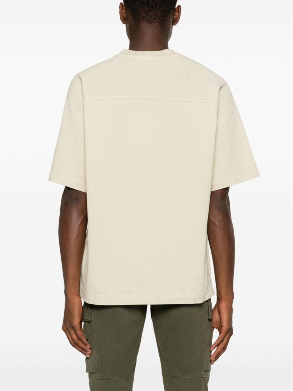 Stone Island футболка из органического хлопка, серый — фото 3
