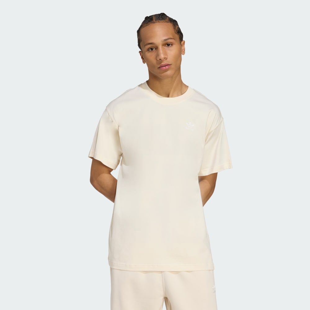

Футболка Adidas Trefoil Essentials Oversized Tee, цвет Wonder White