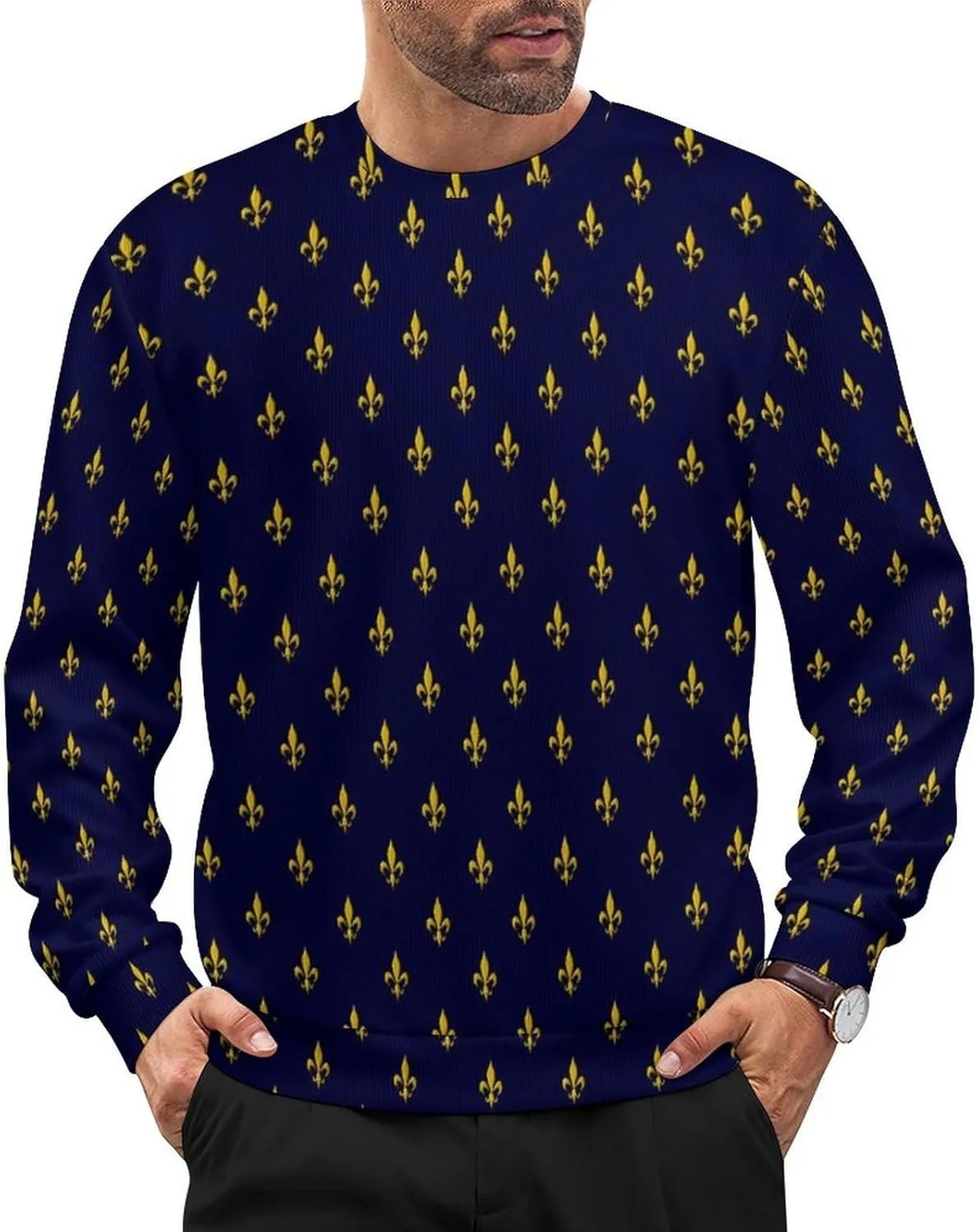 

Мужской свитер-пуловер с черепами, свободный крой, легкий FZHTNJOJR