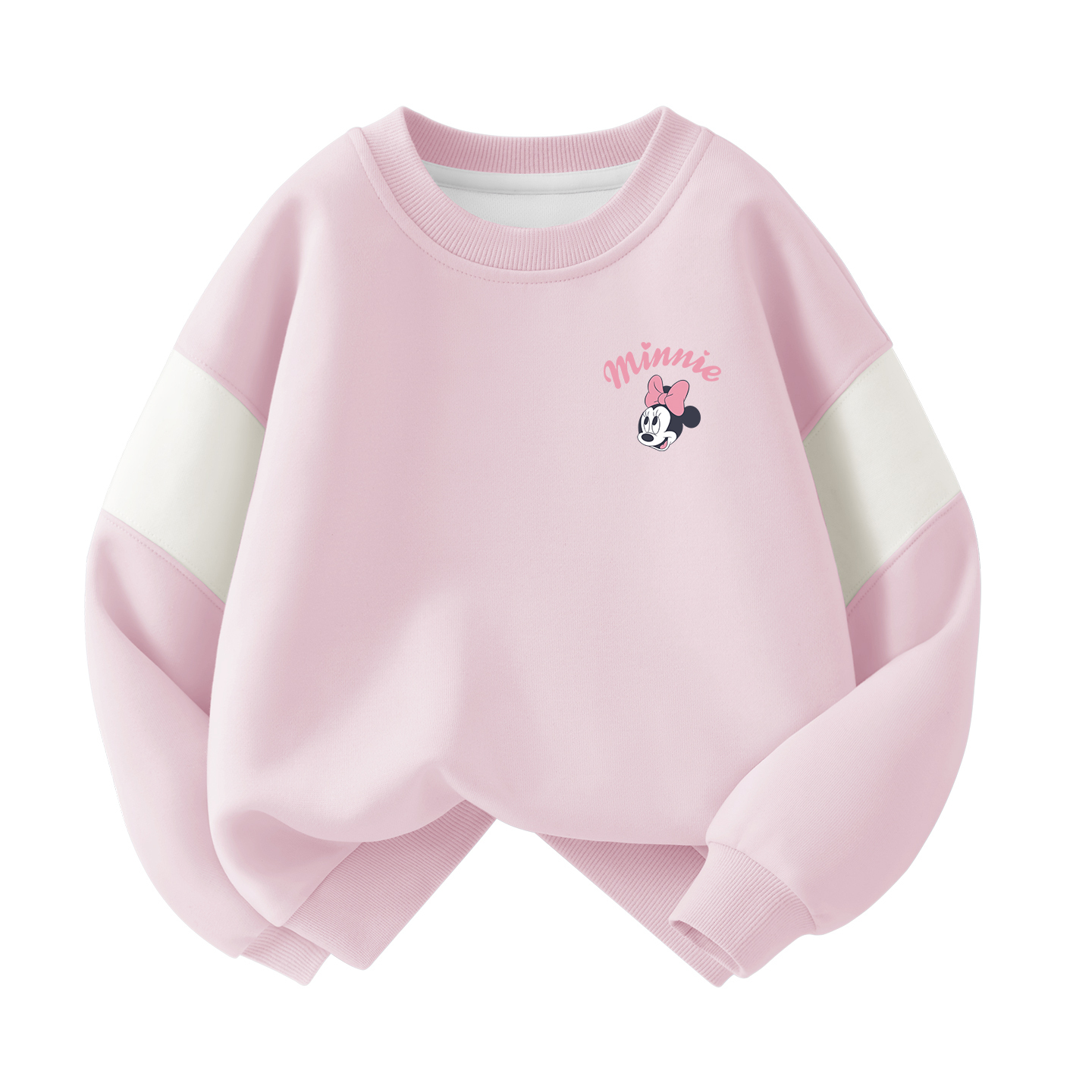 Детский свитшот с круглым вырезом Moderate Disney, di f small flower k cherry blossom розовый — фото 3