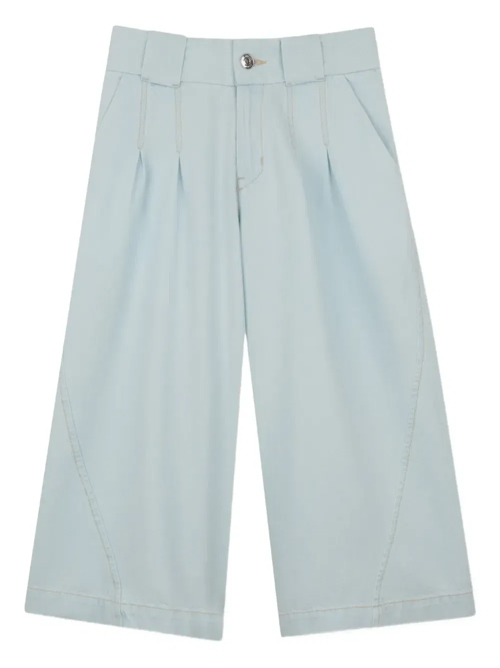 Брюки широкого кроя Lanvin Enfant, синий