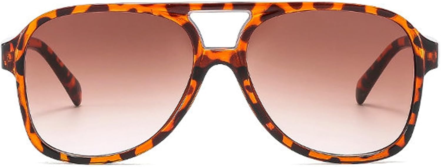 

Willochra Модные женские солнцезащитные очки-пилот большого размера в стиле ретро для мужчин, черные очки с защитой от УФ-излучения UV400, трендовые очки для вождения, C8