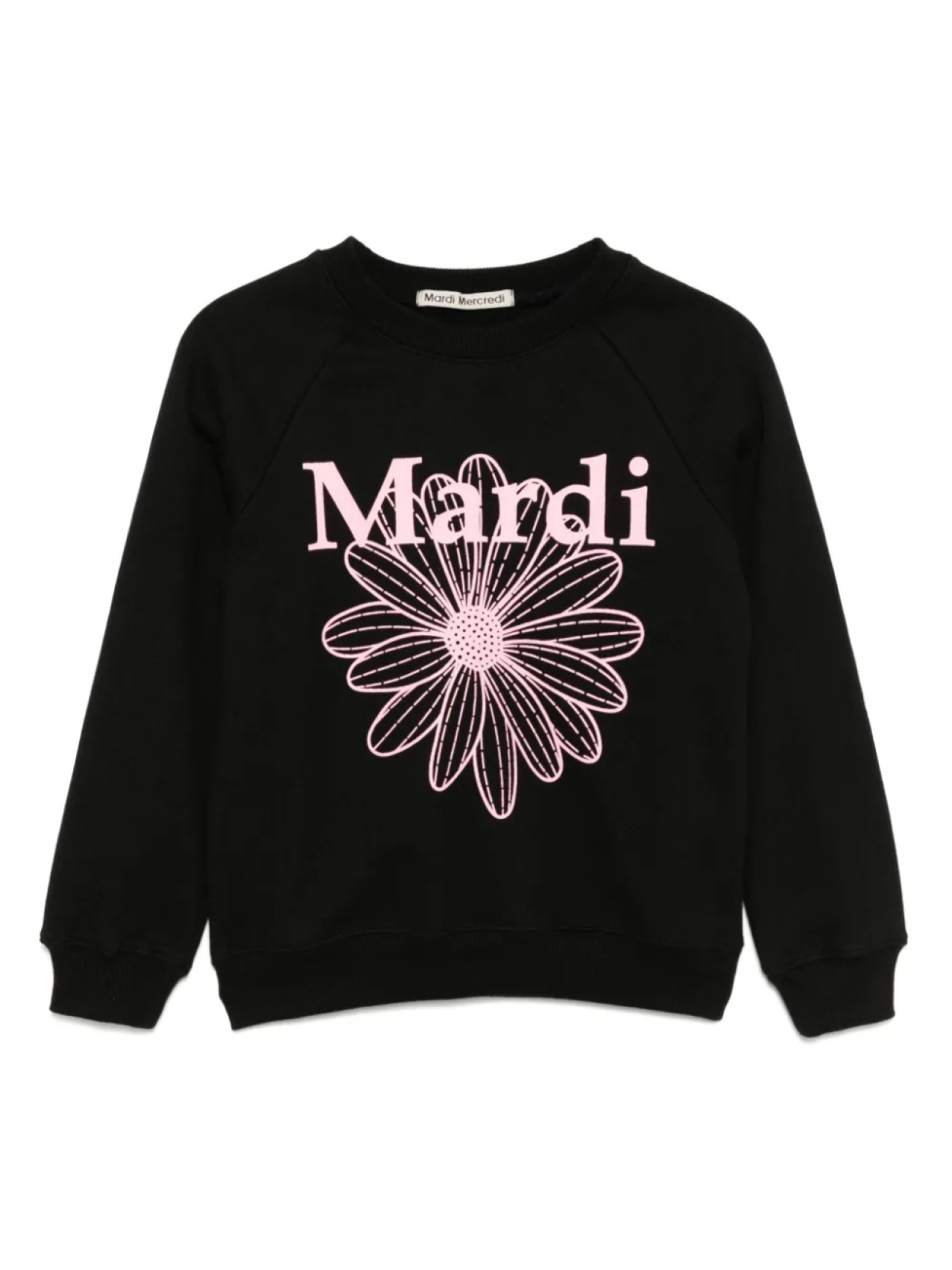 

Mardi Mercredi Les Petites толстовка Flowermardi, черный