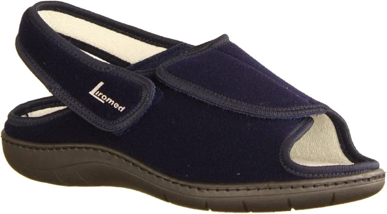 Liromed 475-20Z2 Navy (Blue) - Спортивные сандалии - Домашние тапочки, женские, синие