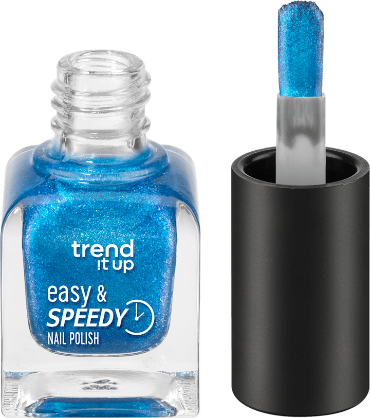 

Лак для ногтей trend !t up Nagellack Easy & Speedy 180 Pearl-Blue, 6 ml
