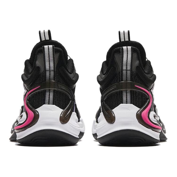 Детские баскетбольные кроссовки Kids Low-top Black Anta Kids, черный — фото 4