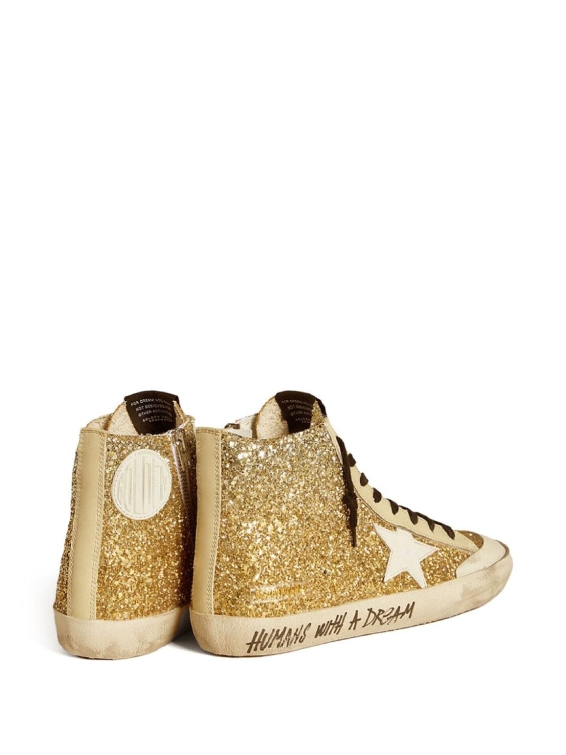 Кеды Francy Penstar Golden Goose, золотой — фото 3