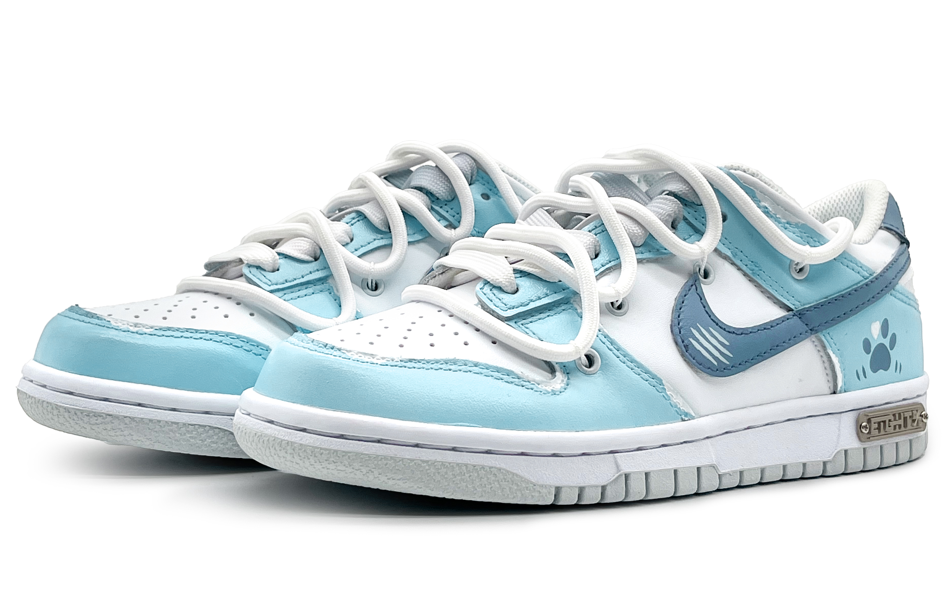 

Кроссовки Nike Dunk Skateboard Shoes Men Low-Top Blue Green/White