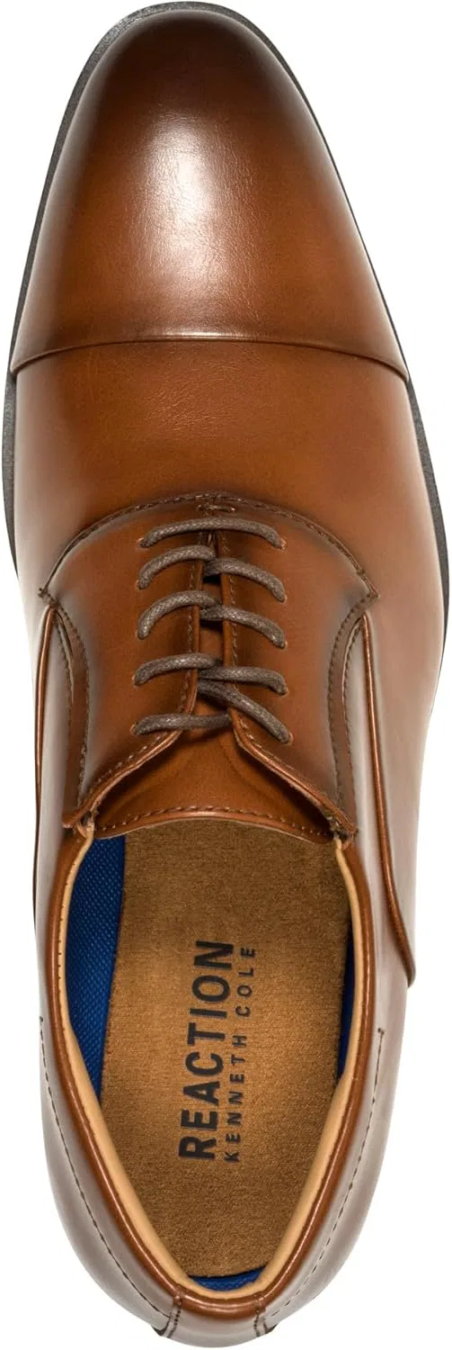 Мужские туфли Kenneth Cole Heath Oxford, Mid-Brown — фото 4