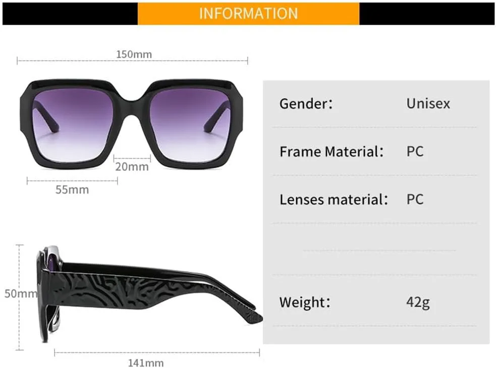 

Солнцезащитные очки UV400 с широкими дужками и крупной оправой, градиентной расцветкой, для женщин и мужчин, для бега и занятий спортом на открытом воздухе UYPTK, 03