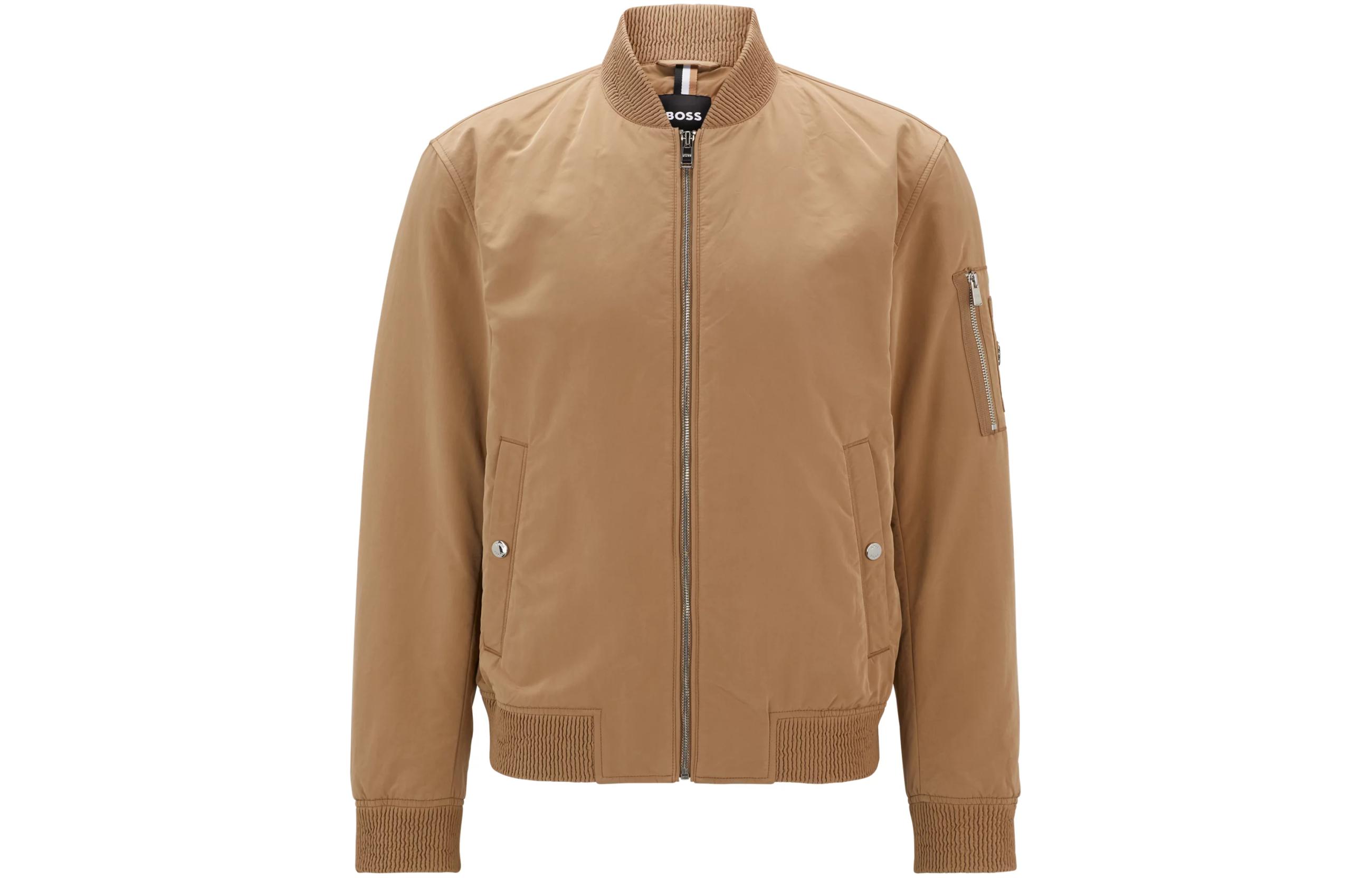

HUGO BOSS Водоотталкивающая куртка-бомбер, Brown