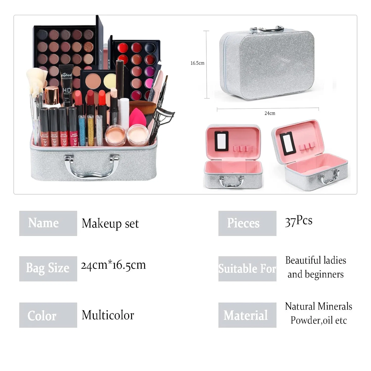 Профессиональный набор для макияжа RoseFlower #3 Roseflower, #3 — фото 2