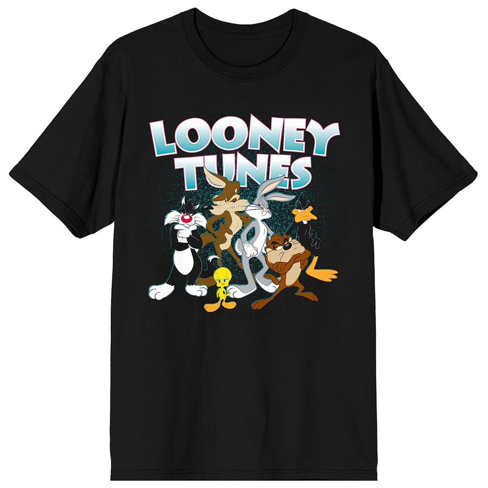 

Мужская классическая футболка Looney Tunes Licensed Character, черный