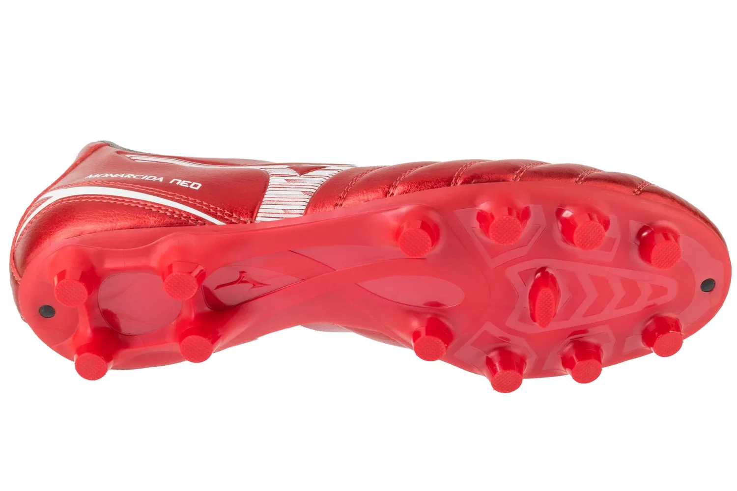 Футбольные бутсы, искусственная кожа, Mizuno, красный — фото 4