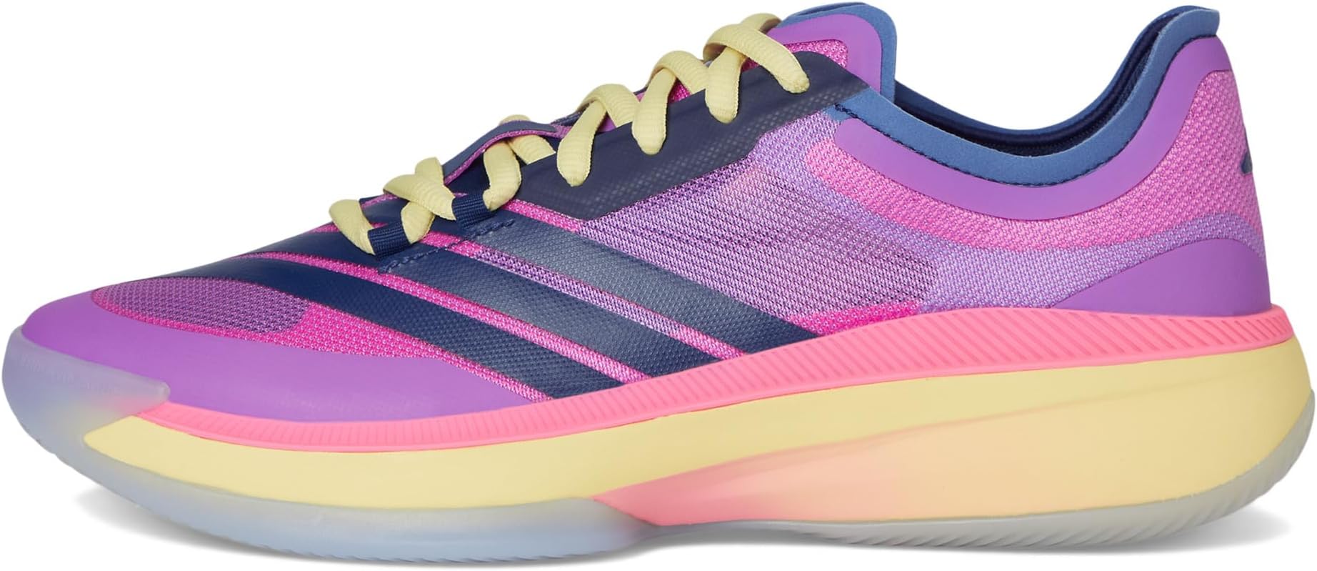 Кроссовки Unisex Adidas adiZero Select 3.0 Basketball Shoes, Purple Burst/Dark Blue/Lucid Pink — фото 4