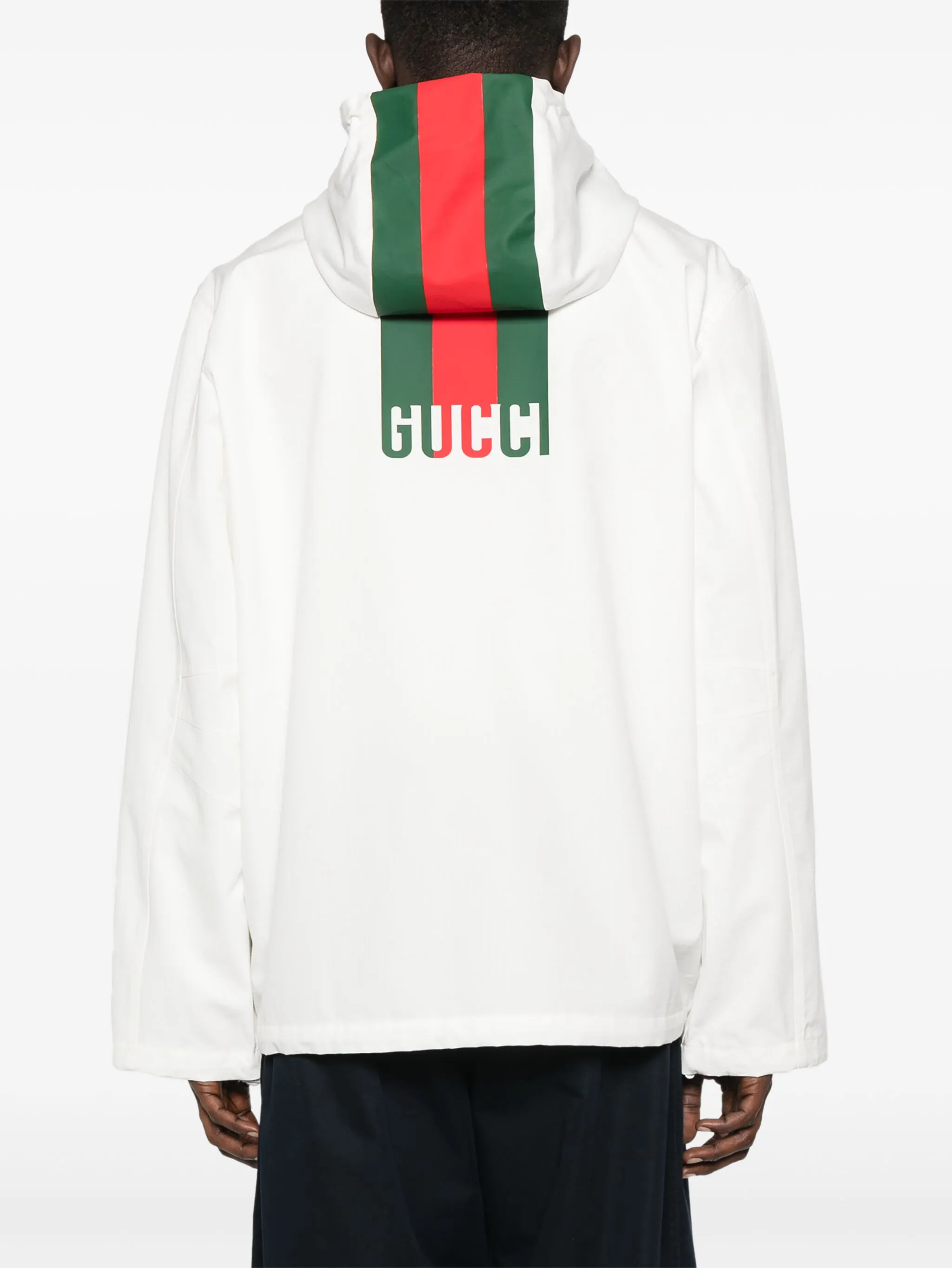 Куртка Gucci из рипстопа, белый — фото 4