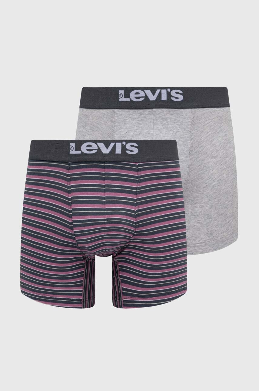 

Боксеры, 2 пары Levi'S, серый