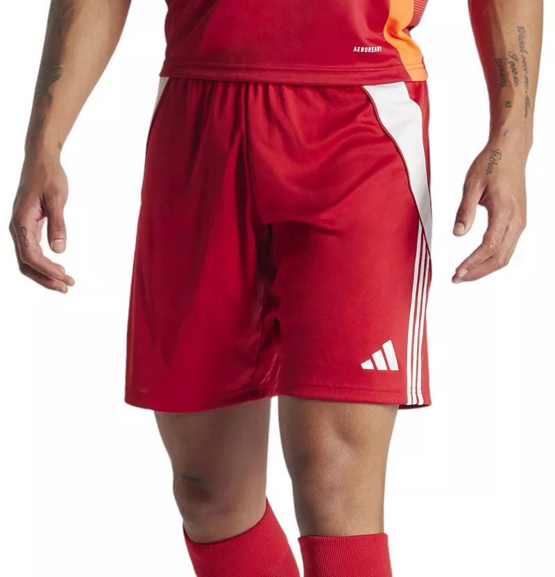 

Мужские шорты Adidas Tiro 24, цвет Team Power Red/White