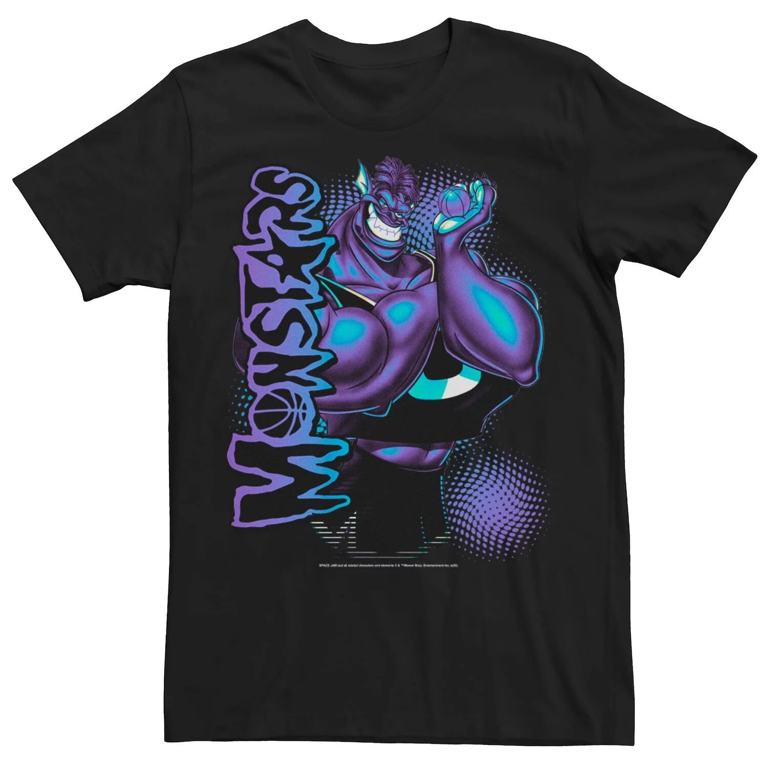 

Мужская футболка с портретом Space Jam Bupkus Monstars Licensed Character