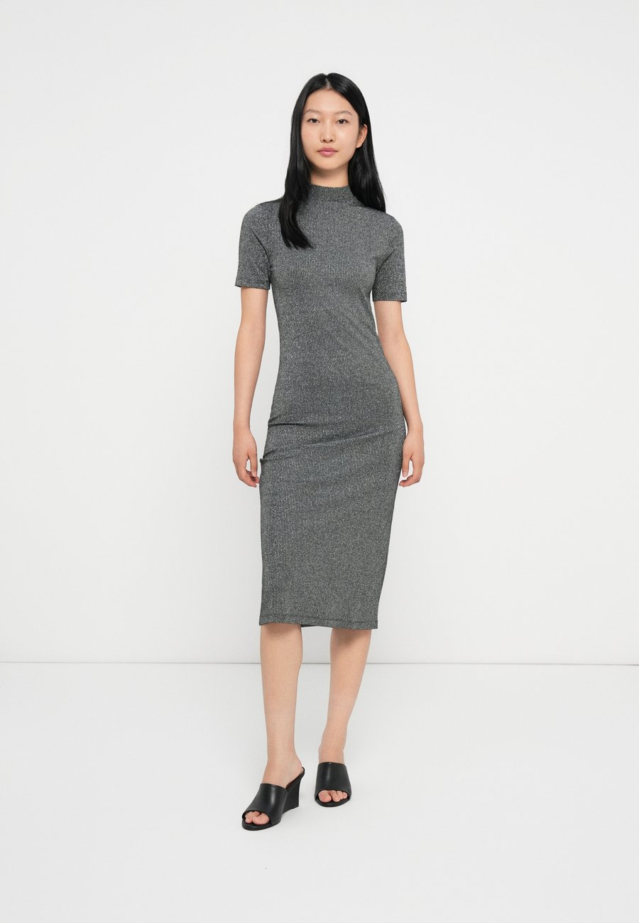 Платье Tommy Hilfiger FESTIVE SPARKLE DRESS, Black/Metallic Black — фото 2