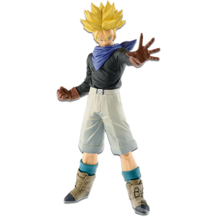 

Фигурка Trunks Dragon Ball GT Ultimate Warrior US Super Saiyan B 19 см + бонусные подарки BANPRESTO, trunks b