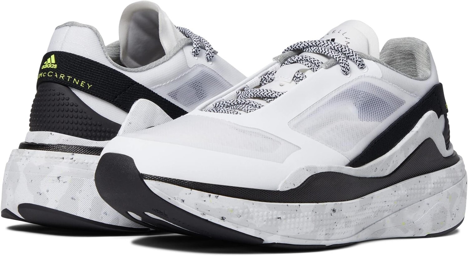 

Кроссовки Adidas Earthlight, цвет Footwear White/Core Black/Solar Yellow