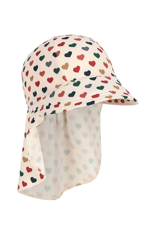 

Детская кепка с козырьком Manuca Frill Sun Hat Grs Konges Sløjd, бежевый
