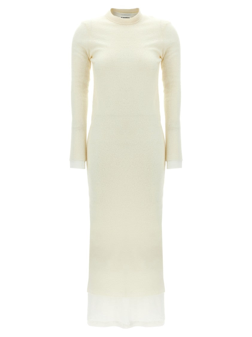 

Платье с нижней юбкой Jil Sander, Neutrals