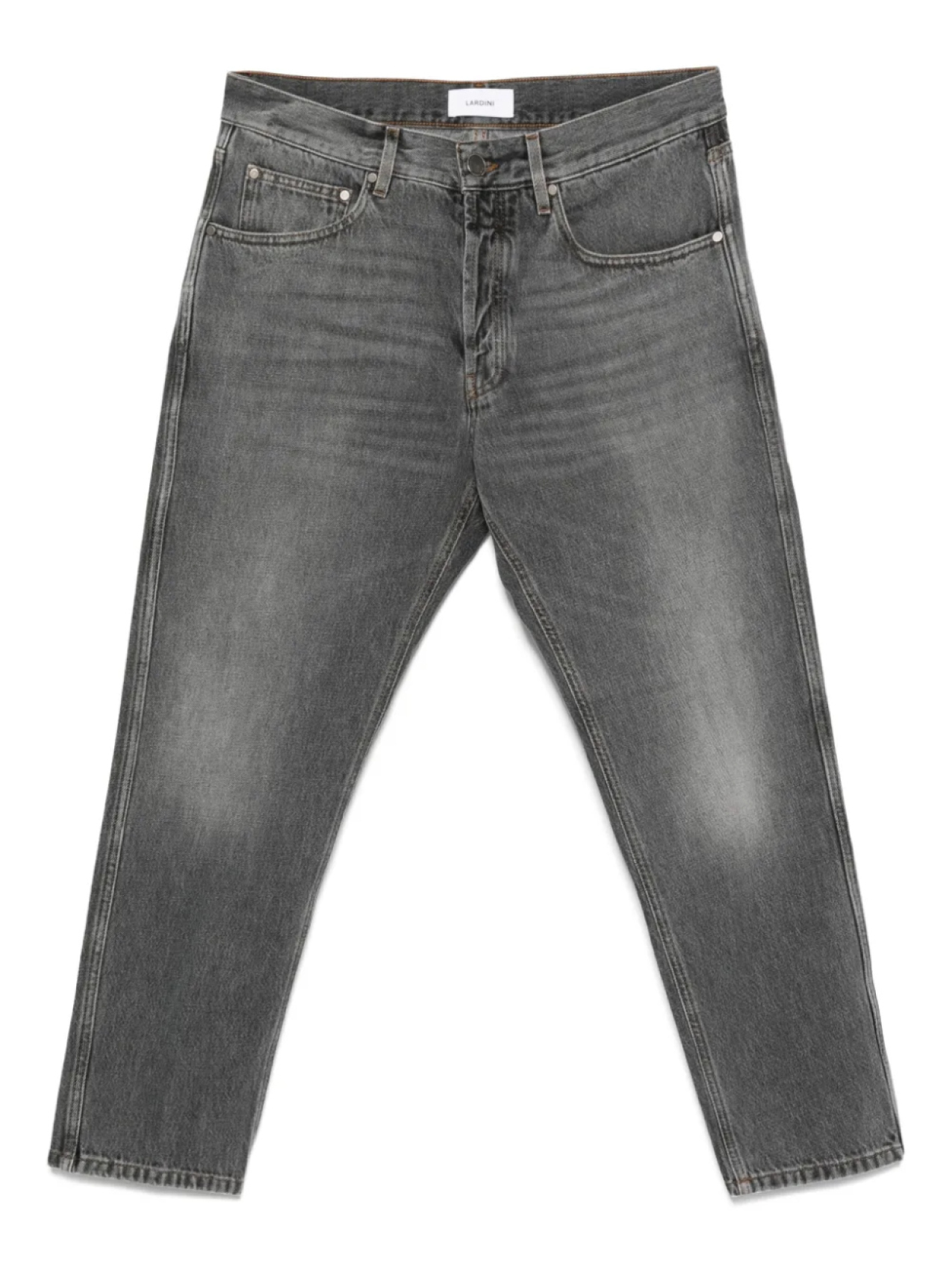 

Джинсы из хлопка Lardini, серый