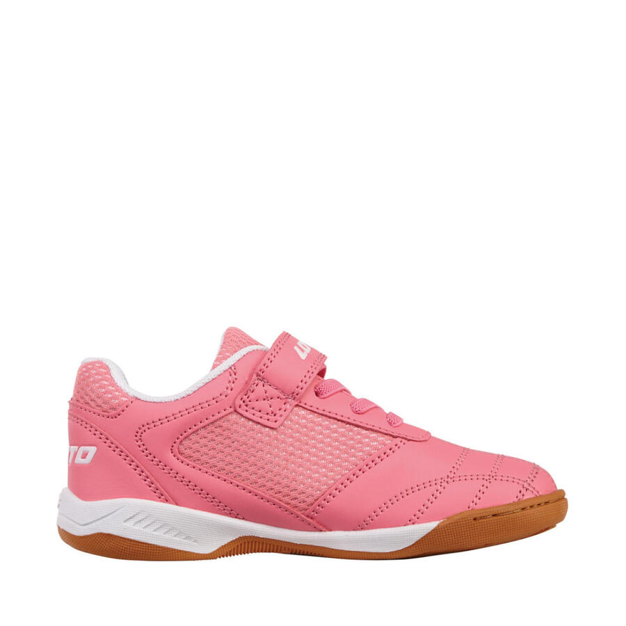 Низкие кроссовки Lotto Shoes WHIZZER K для детей 2600120K розовые/белые — фото 4