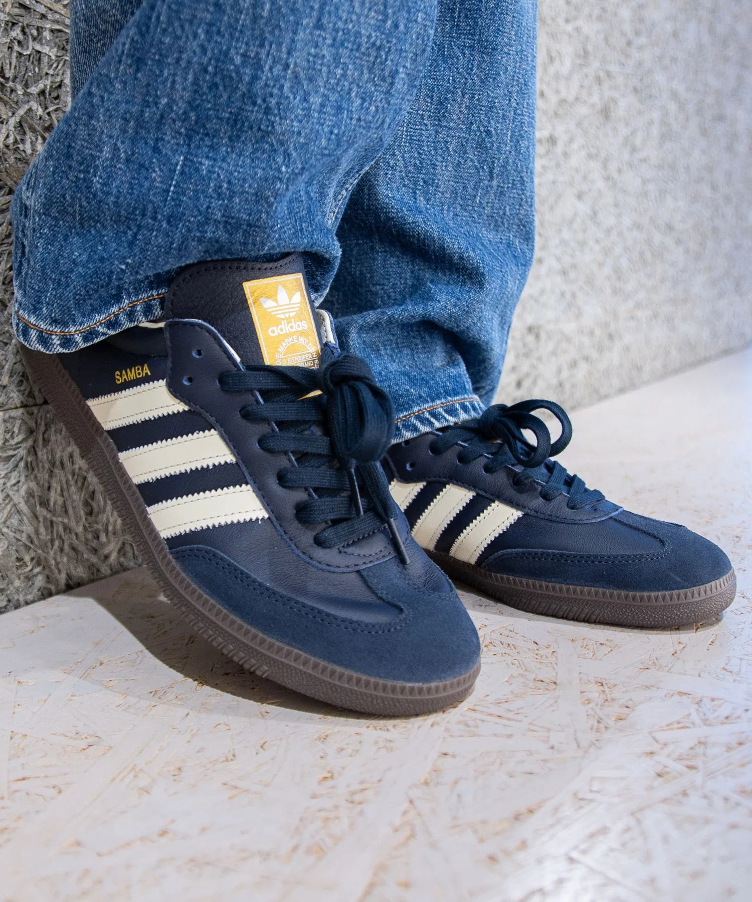 Мужские/Женские кроссовки Adidas Samba OG — фото 2