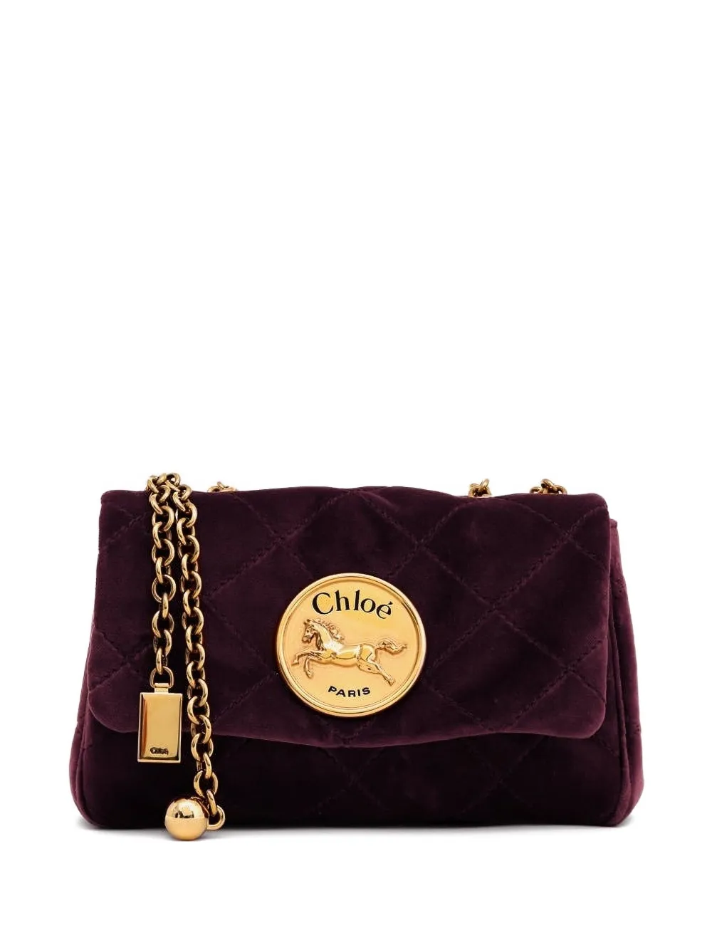 

Маленькая сумка на плечо Heritage CHLOÉ, красный