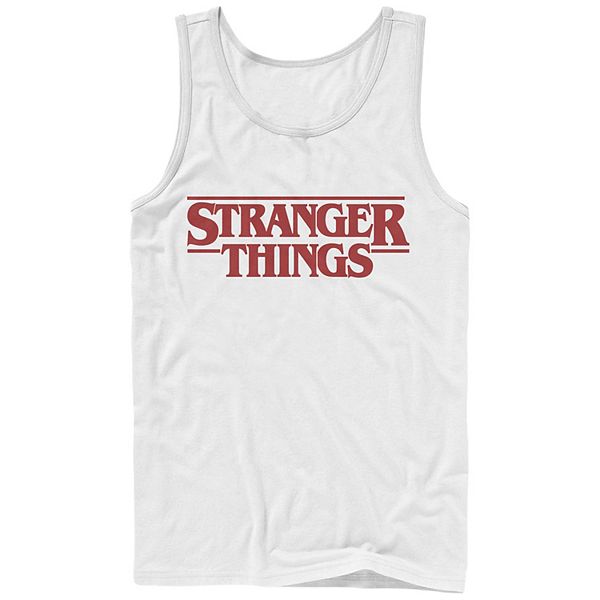 

Мужская майка с красным логотипом Netflix Stranger Things Licensed Character