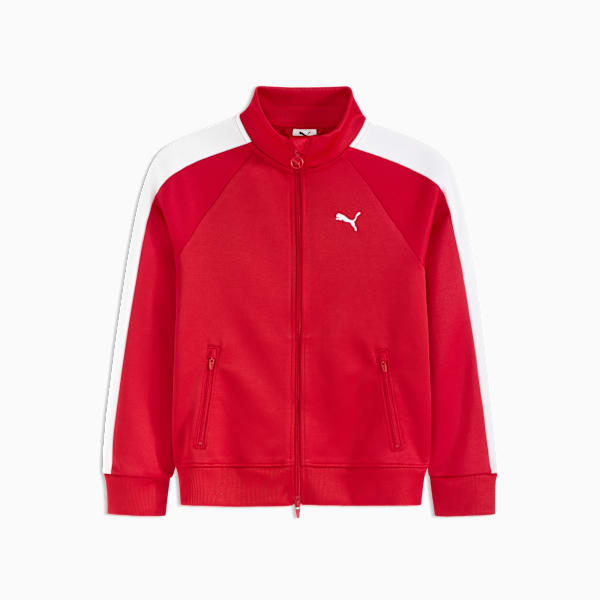 

Детская тяжелая спортивная куртка T7 Puma, красный