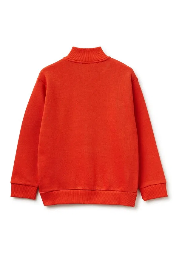 Толстовка на молнии United Colors Of Benetton, Red — фото 2