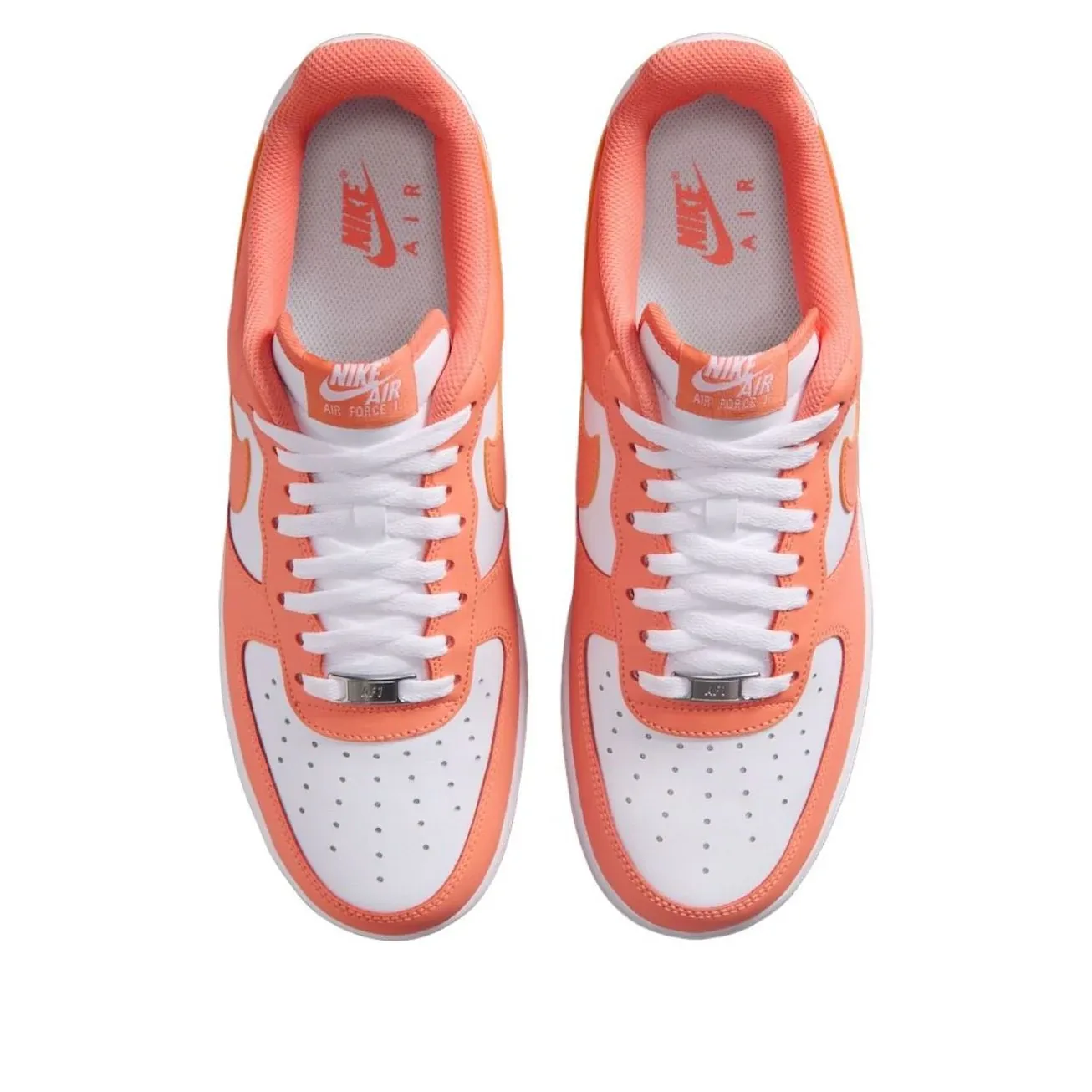 Кроссовки Nike Air Force 1 Low 'White Orange Frost' — фото 3