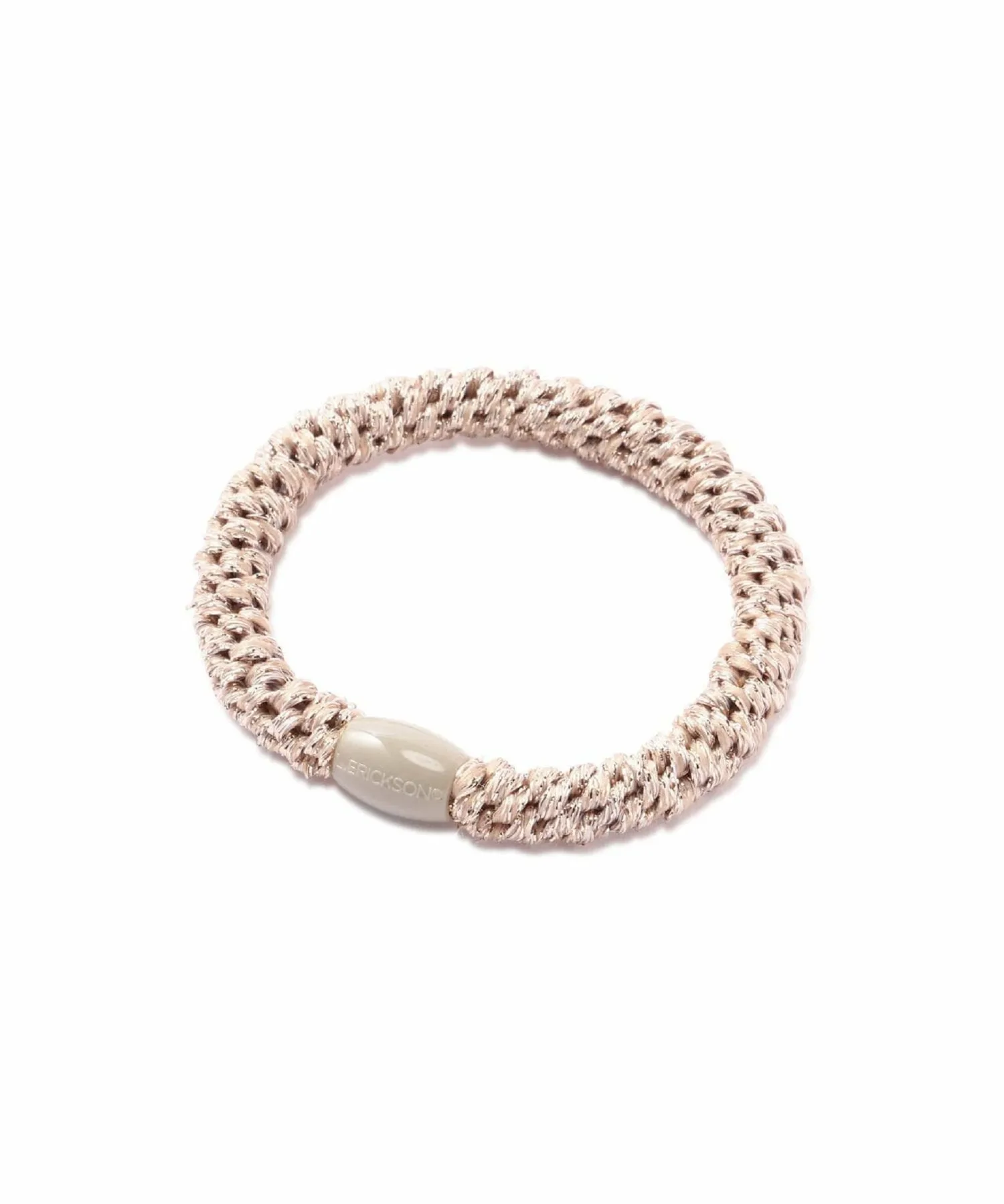 Французская резинка для волос Luex, набор из 15 штук Royal Flash, cream — фото 2