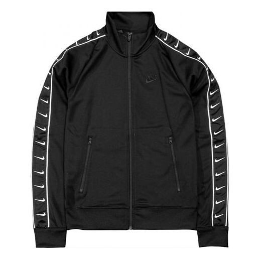 

Куртка Nike Logo Stand Collar Sports Jacket Black, черный